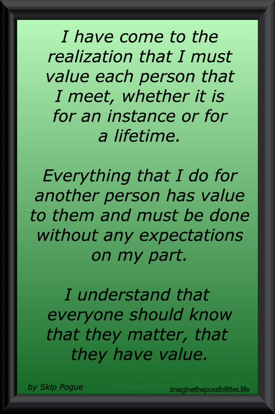 Value Each Person